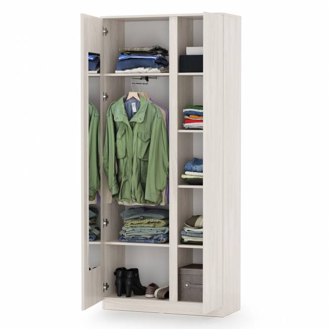 Шкаф комбинированный Ника 13.11 цвет ясень анкор светлый Шкаф комбинированный Ника 13.11 цвет ясень анкор светлый