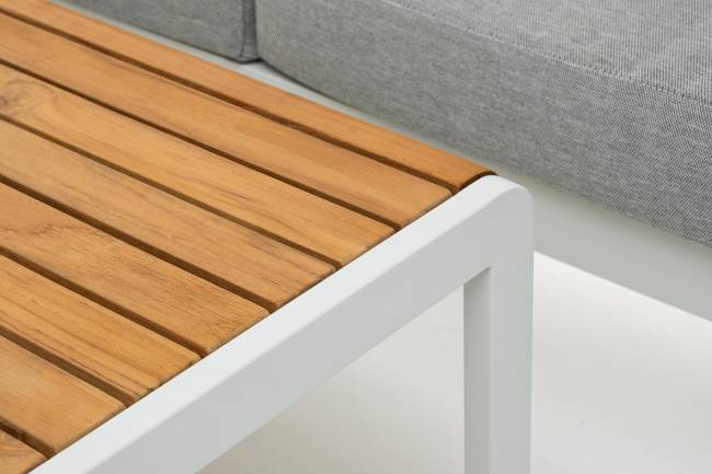 Лаунж зона из алюминия MAYA L белая  Joygarden