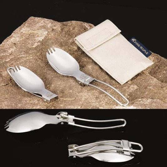 Складная ложка-вилка S/S Folding Spork