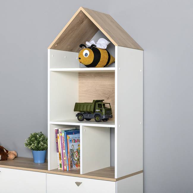 Мебель для детской комнаты Эйп № 1 цвет белый/дуб белый Мебель для детской комнаты Эйп № 1 цвет белый/дуб белый