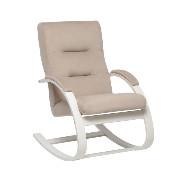 Кресло-качалка Leset Милано Слоновая кость V18 бежевый