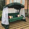 Матрас для садовых качелей МАЛИБУ, зелёный, 175 см