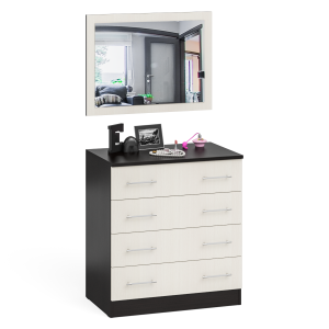 Комод с зеркалом Фиеста цвет венге/дуб лоредо