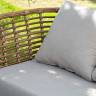 "Валенсия" лаунж-зона из искусственного ротанга, цвет соломенный
