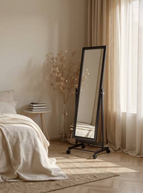Зеркало напольное BeautyStyle 27 венге 135 см х 42,5 см Зеркало напольное BeautyStyle 27 венге 135 см х 42,5 см