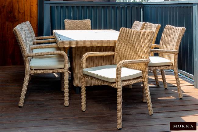 MOKKA BELLA стул, цвет соломенный