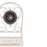 Стул Secret de Maison VICENZA (mod. PL08-7451RV) металл, 36*35*91 см, белый/плитка "калейдоскоп" (Комплект из 2 шт.) белый/плитка "калейдоскоп" металл