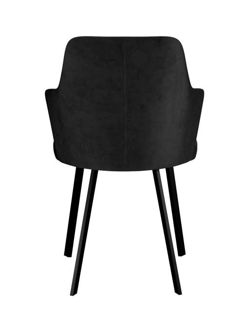 Стул DikLine 345 K21 черный, ножки черные