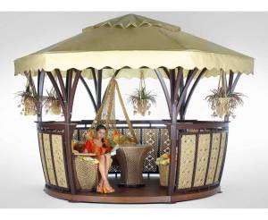 Беседка "Грация" сизалевая Беседка "Грация" сизалевая