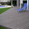 Террасная доска DECKRON (Декрон), 28*153*6000 мм, серый