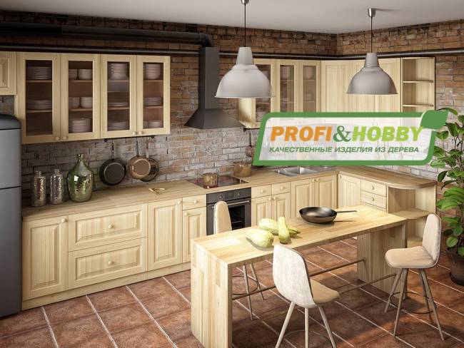 Шкаф навесной 500 х 300 х 360, сосна, без покраски