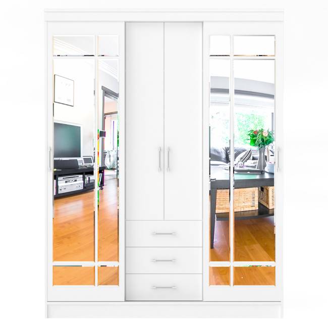 Шкаф-купе СВК-1700 цвет белый Шкаф-купе СВК-1700 цвет белый