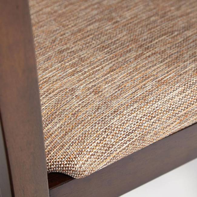 Обеденный комплект Хадсон (стол + 4 стула)/ Hudson Dining Set дерево гевея/мдф, стол: 110х70х75см / стул: 44х42х89см, cappuccino (темный орех), ткань кор.-зол. (1 cappuccino (темный орех) дерево гевея/мдф Обеденный комплект Хадсон (стол + 4 стула)/ Hudson Dining Set дерево гевея/мдф, стол: 110х70х75см / стул: 44х42х89см, cappuccino (темный орех), ткань кор.-зол. (1 cappuccino (темный орех) дерево гевея/мдф