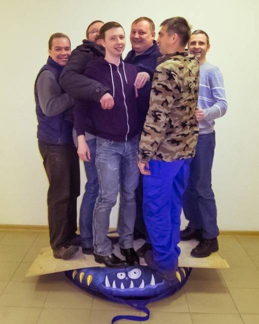 Тюбинг Митек Божья коровка 110 см