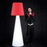 Торшер пластиковый уличный Pivot XL Lighting OUT белый Ø700х2100 мм