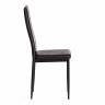 Стул Easy (mod. 24-1) / 1 шт. в упаковке металл, экокожа, 49 х 41 х 98 см, Black (Черный) / Black (Черный) Black (Черный) / Black (Черный) металл, экокожа