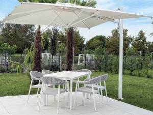 Зонт профессиональный 2.9х2.9 м Astro Starwhite белый, белый 2900х2900 мм