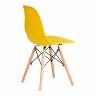 Стул CINDY (EAMES) (mod. 1801) / 1 шт. в упаковке дерево бук/металл/сиденье пластик, 45x51x82 см, Yellow (Желтый) Yellow (Желтый) дерево бук/металл/сиденье пластик
