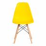 Стул CINDY (EAMES) (mod. 1801) / 1 шт. в упаковке дерево бук/металл/сиденье пластик, 45x51x82 см, Yellow (Желтый) Yellow (Желтый) дерево бук/металл/сиденье пластик