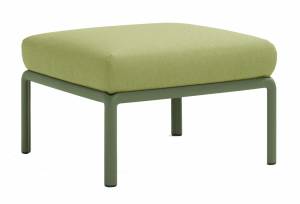 Пуф пластиковый с подушкой Komodo Pouf агава, авокадо 720х720х475 мм