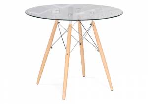 PT-151 80х80х76 clear glass / wood