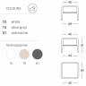 Столик пластиковый для шезлонга Vela Side Table тортора 490х440х410 мм