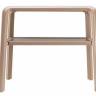 Столик пластиковый для шезлонга Vela Side Table тортора 490х440х410 мм