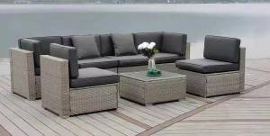 Комплект YR822C Grey с серыми подушками Комплект YR822C Grey с серыми подушками