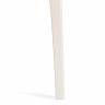 Стол DIAMANTE круглый бук, мдф, шпон дуба, 100 х 100+30 х 75 см, Ivory white