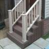Ступень из ДПК ECODECK, 345*23,5*4000, коричневый