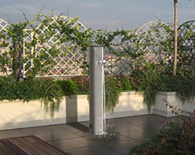 Душ уличный для ног Jolly Lavapiedi A 685 бежевый 165х155х850 мм Душ уличный для ног Jolly Lavapiedi A 685 бежевый 165х155х850 мм