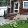 Ступень из ДПК DECKRON/DARVOLEX, 320*20*4000, коричневый
