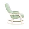 Кресло-качалка Leset Дэми Слоновая кость V14 бирюзовый
